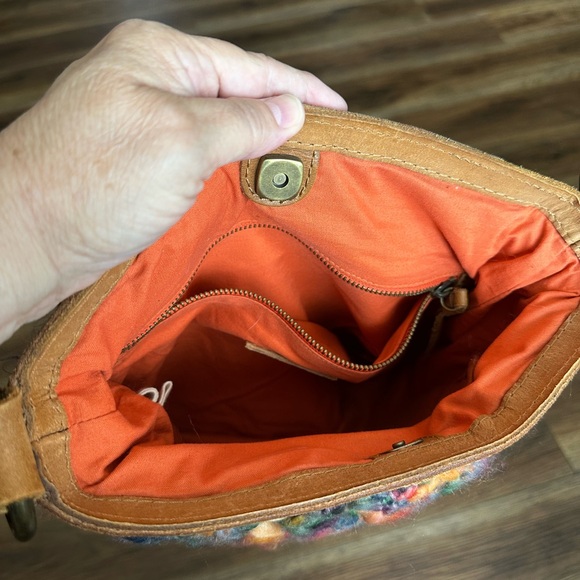 Colorful Knit Lucky Brand Shoulder Bag - Picture 3 of 5